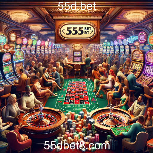 Explorando os Jogos de Azar em 55d.bet